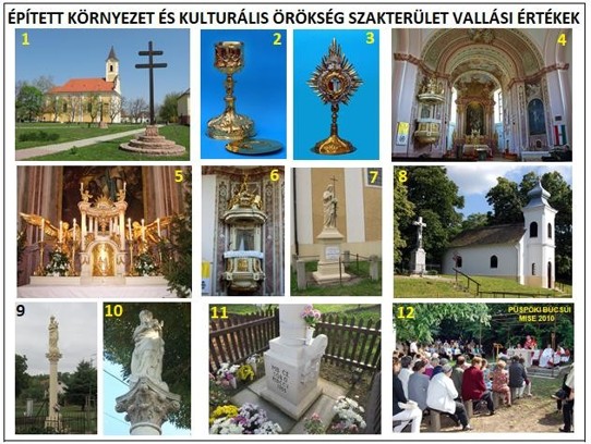 3. tabló – Épített környezet és kulturális örökség szakterület - vallási értékek