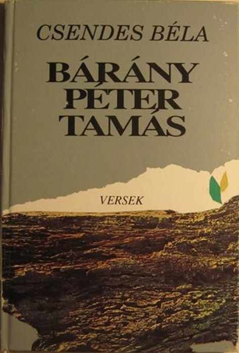 Bárány Péter Tamás című kötet borítója