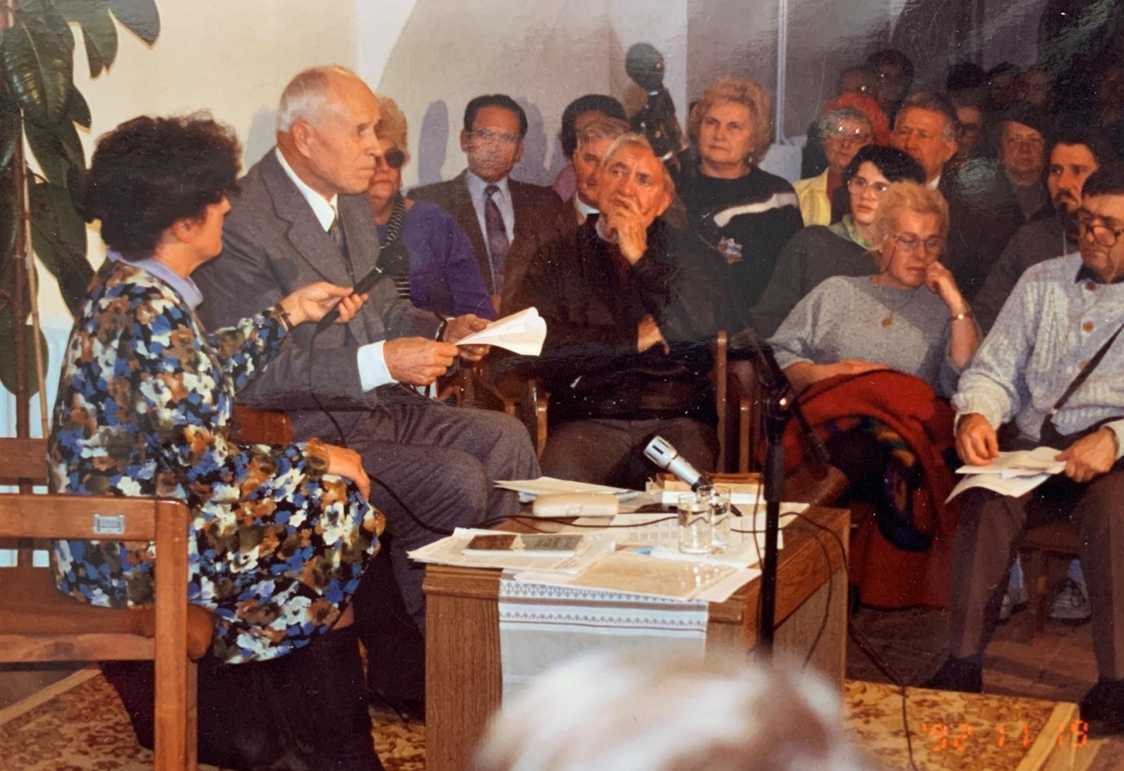 Csendes Béla ménfőcsanaki szereplésen nyúliak körében